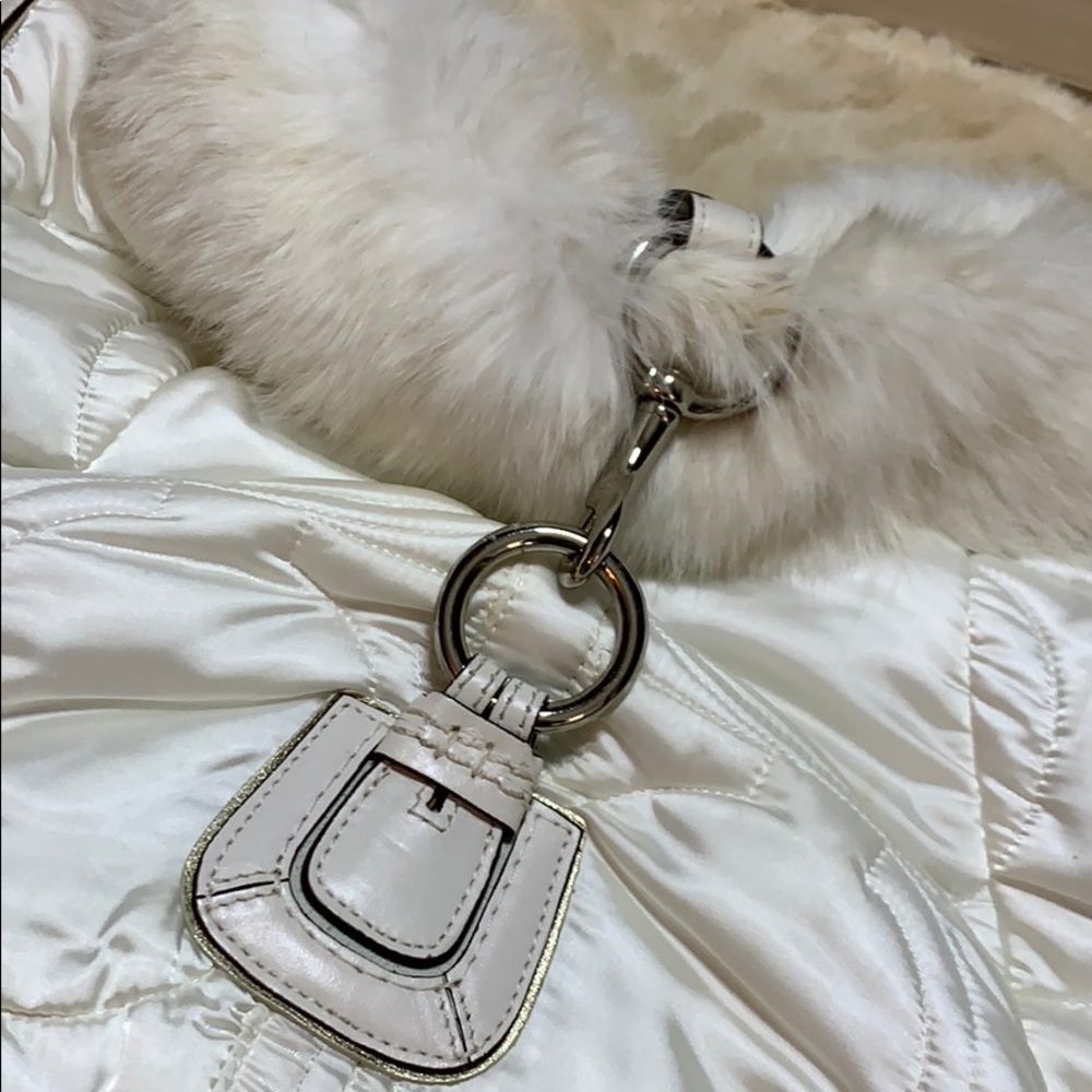 RARE Vintage Coach Rabbit Hair puffer bag - Picture 2 of 8